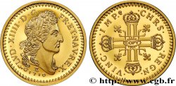 L OR DE LA FRANCE Médaille, Reproduction de monnaie, Double louis d or au soleil