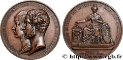 LOUIS-PHILIPPE Ier Médaille, Mariage de Ferdinand-Philippe d Orléans et Hélène de Mecklembourg-Schwerin TTB+