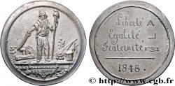 DEUXIÈME RÉPUBLIQUE Médaille, La liberté ou La mort