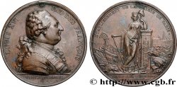 LOUIS XVI Médaille, Ville de Paris - J. S. Bailly maire TTB