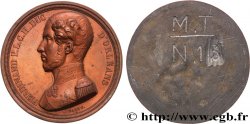 LOUIS-PHILIPPE Ier Médaille, A la mémoire du duc Ferdinand d’Orléans, tirage uniface de l’avers TTB