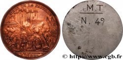 LOUIS XVI Médaille, Siège de la Bastille, tirage uniface TTB+