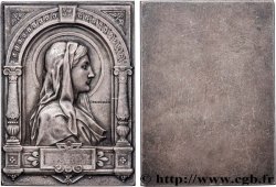 TERZA REPUBBLICA FRANCESE Plaquette, Vierge Marie