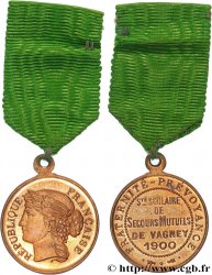 LES ASSURANCES Médaille, Société de Secours Mutuels, Société scolaire de Vagney