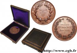 III REPUBLIC Médaille, Cours de dessin et de peinture, Souvenir du Salon