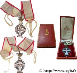 DENMARK - KINGDOM OF DENMARK - CHRISTIAN X Médaille, Ordre de Dannebrog, Commandeur AU