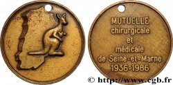 INSURANCES Médaille, Cinquantenaire de la Mutuelle chirurgicale et médicale de Seine-et-Marne