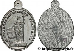 DEUXIÈME RÉPUBLIQUE Médaille, Constitution de la République Française