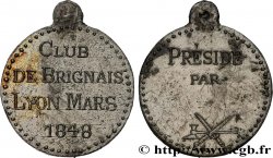 DEUXIÈME RÉPUBLIQUE Médaille, Club de Brignais