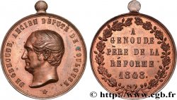 SECOND REPUBLIC Médaille, Genoude, père de la réforme