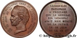 SECOND REPUBLIC Médaille, Général Louis Eugène Cavaignac, chef du pouvoir exécutif