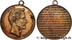 SECOND REPUBLIC Médaille, Alphonse de Lamartine, Rejet du drapeau