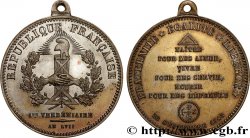 DEUXIÈME RÉPUBLIQUE Médaille maçonnique, Nouvel an républicain