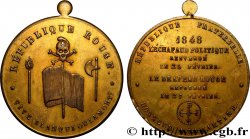 SECOND REPUBLIC Médaille, République Rouge et Fraternelle