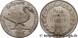 SECOND EMPIRE Médaille, Paix avec la Russie