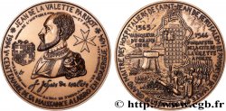 QUINTA REPUBLICA FRANCESA Médaille, 5e centenaire de la naissance de Jean de Valette