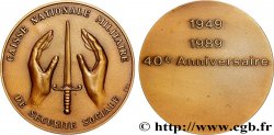 ASSURANCES Médaille, 40e anniversaire de la Caisse nationale militaire de sécurité sociale