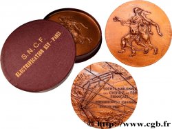 V REPUBLIC Médaille, Électrification de la ligne SNCF ligne Est - Paris AU