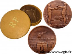 III REPUBLIC Médaille, Pour toujours, Visite de l’American Legion