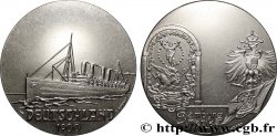 QUINTA REPUBLICA FRANCESA Médaille, Paquebot Deutschland