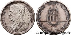 SUISSE - RÉPUBLIQUE DE GENÈVE Médaille, Visite de Paul VI à Genève