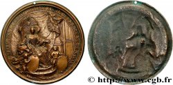 LOUIS XV DIT LE BIEN AIMÉ Fonte, Empreinte du sceau de Marie Leszcynska, tirage postérieure