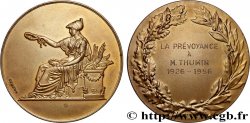 CUARTA REPUBLICA FRANCESA Médaille, La Prévoyance