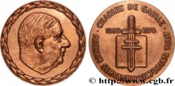 V REPUBLIC Médaille, Général De Gaulle