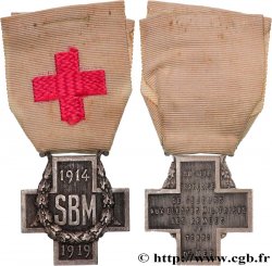 III REPUBLIC Médaille, Société française de secours aux Blessés Militaires des armées de terre et de mer