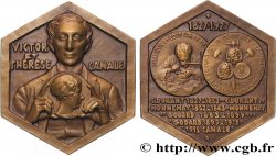 III REPUBLIC Médaille, Victor et Thérèse Canale, Centenaire de la Maison Durant