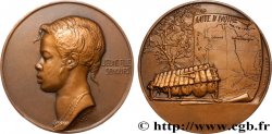 TERZA REPUBBLICA FRANCESE Médaille, Jeune fille Senoufo