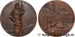 TROISIÈME RÉPUBLIQUE Médaille, 4e centenaire du Lycée de Tournon