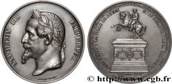 SECOND EMPIRE Médaille, Érection de la statue équestre de Napoléon Ier