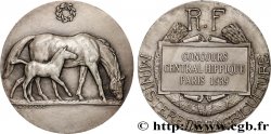 TERCERA REPUBLICA FRANCESA Médaille, Concours central hippique