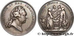 LOUIS XV DIT LE BIEN AIMÉ Médaille, Mariage du dauphin Louis et de l archiduchesse Marie-Antoinette