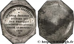DEUXIÈME RÉPUBLIQUE Médaille, Corruption de Louis-Philippe SUP
