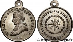 DEUXIÈME RÉPUBLIQUE Médaille, Sacre en l’église, Monseigneur Sibour, archevêque de Paris