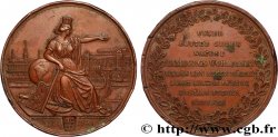PAíSES BAJOS Médaille, Inauguration de la Hamburg Stock Exchange