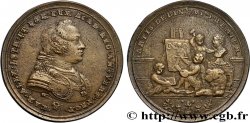 AUSTRIAN NETHERLANDS - CHARLES ALEXANDER OF LORRAINE Médaille, Prix artistique, frappe postérieure