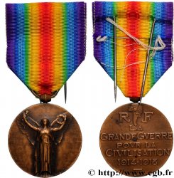 TERZA REPUBBLICA FRANCESE Médaille commémorative interalliée de la Victoire, Grande Guerre 1914-1918