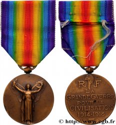 TERZA REPUBBLICA FRANCESE Médaille commémorative interalliée de la Victoire, Grande Guerre 1914-1918