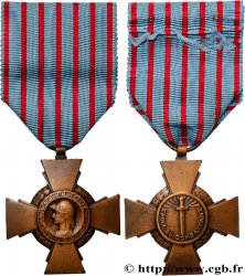 TERCERA REPUBLICA FRANCESA Croix du combattant