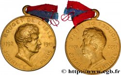 III REPUBLIC Médaille bractéate, Rouget de l’Isle