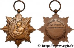 TROISIÈME RÉPUBLIQUE Médaille, Famille Française, Ministère de la santé publique