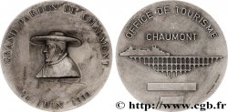 CINQUIÈME RÉPUBLIQUE Médaille, Office de tourisme de Chaumont