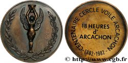 CINQUIÈME RÉPUBLIQUE Médaille, Centenaire du cercle de voile d’Arcachon