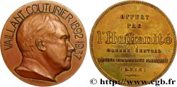 TROISIÈME RÉPUBLIQUE Médaille, Paul Vaillant-Couturier