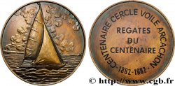 SOCIÉTÉS SPORTIVES Médaille, Centenaire du cercle de voile d’Arcachon