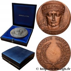 NOTAIRES DU XIXe SIECLE Médaille, Justinien Ier, Caisse des dépôts