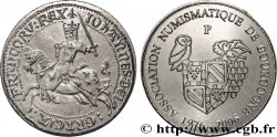 CINQUIÈME RÉPUBLIQUE Médaille, Franc à cheval, Association numismatique de Bourgogne